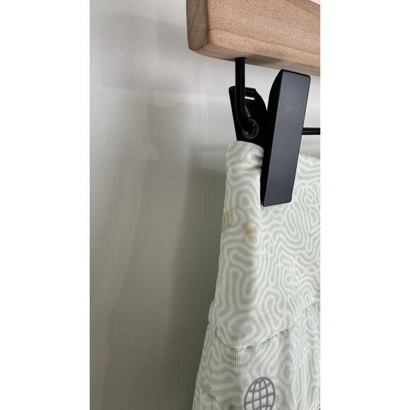 Adidas 16 Inch Ultimate365 Printed Skort Skirt Womens XS Linen Green Flawed New - Picture 8 of 9